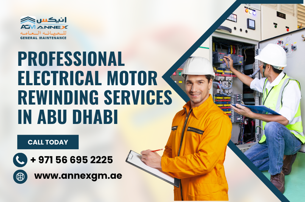 Motor Rewinding Services in Abu Dhabi