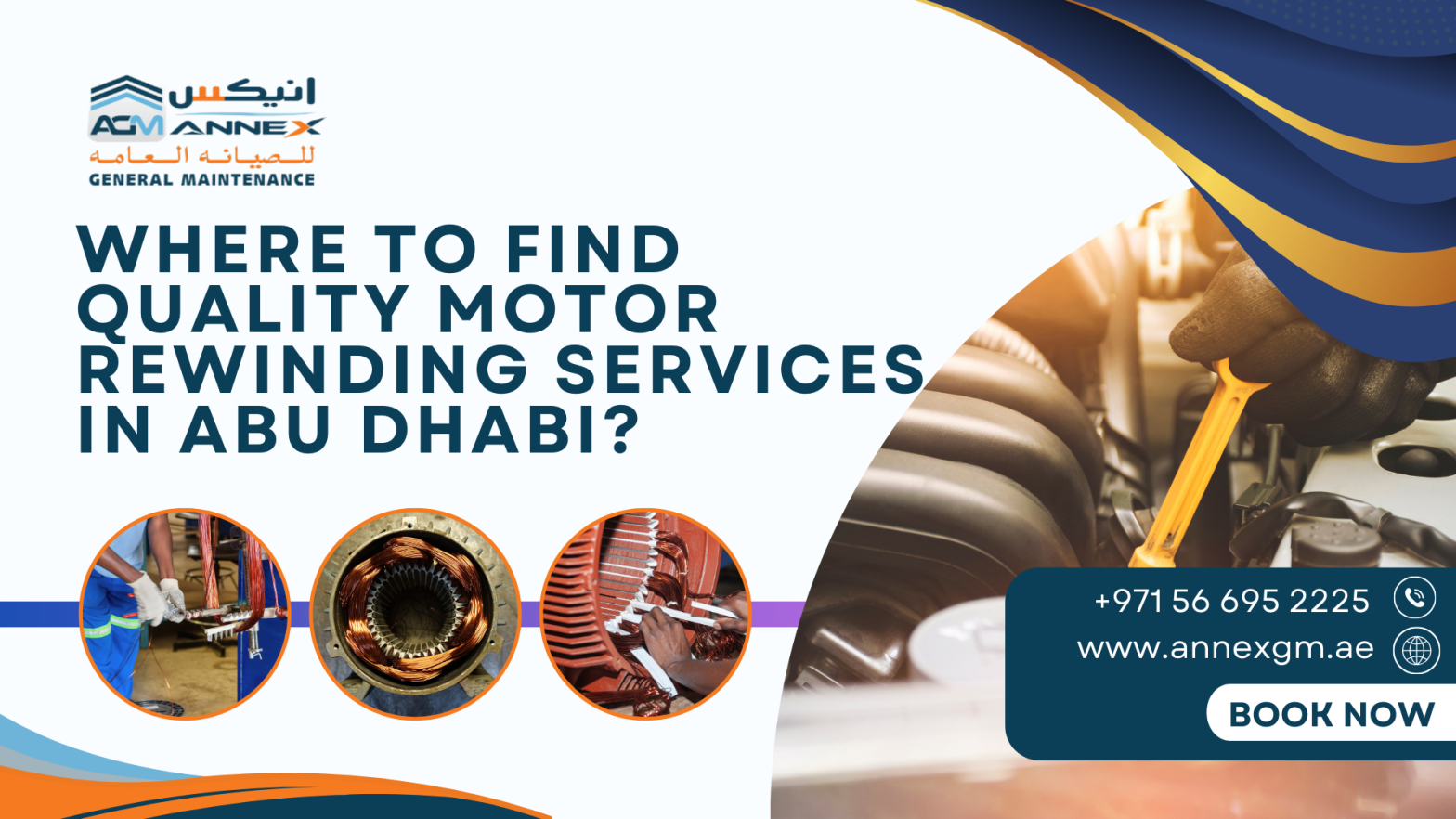 Motor Rewinding Services in Abu Dhabi